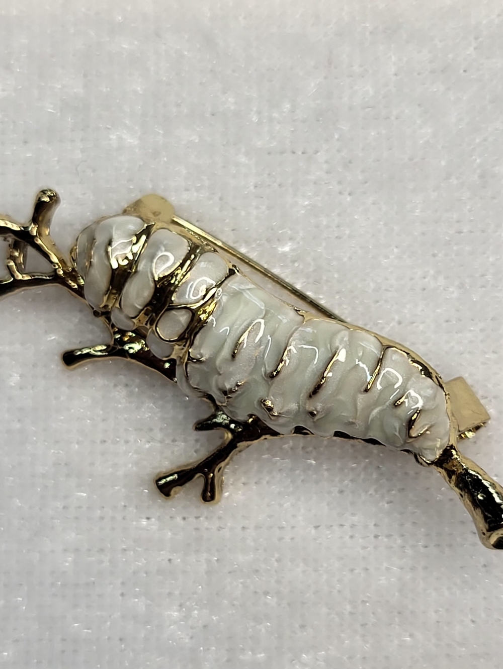 New Caterpillar-themed Brooch / Pin